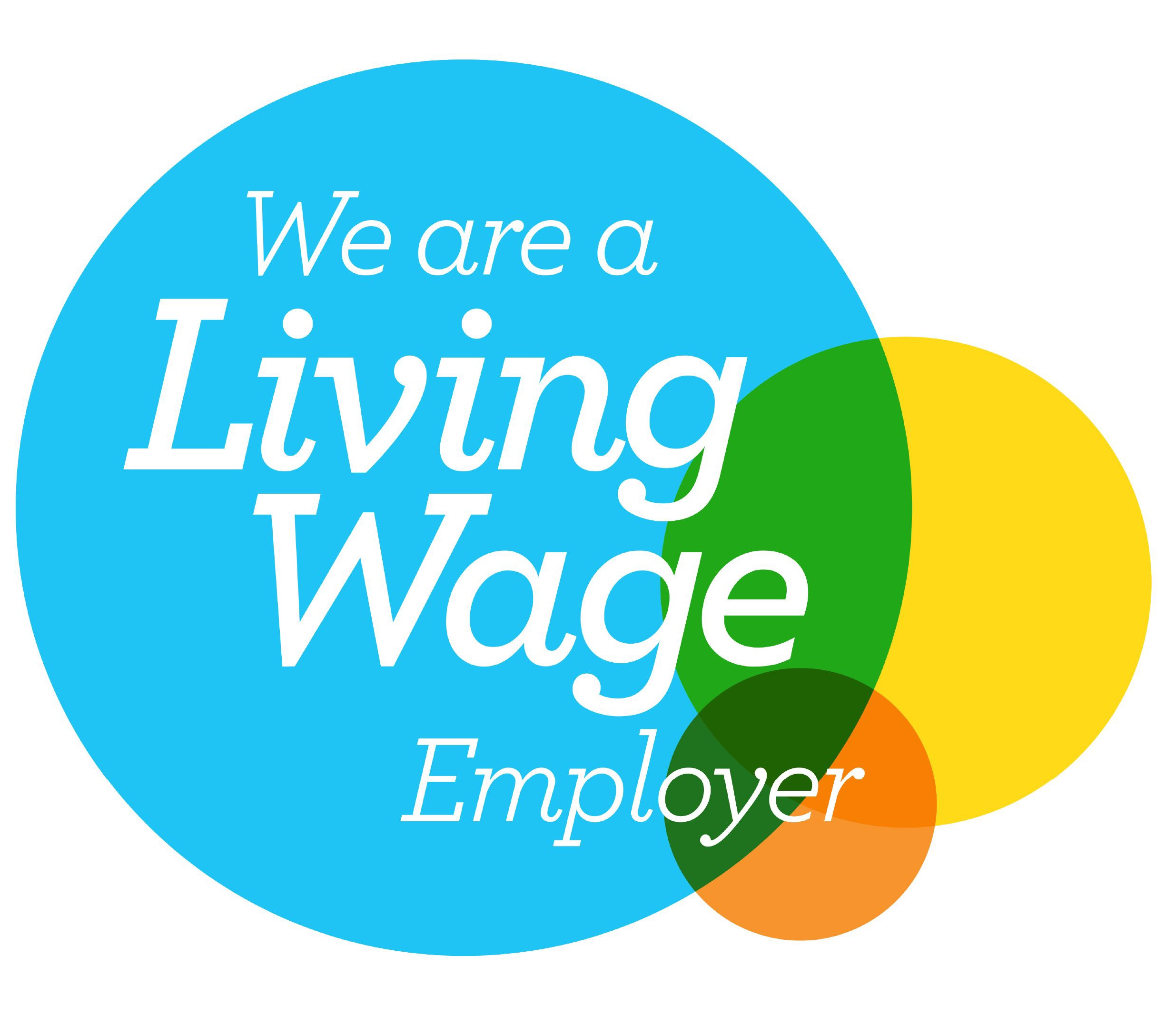 We are a living wage employer logo