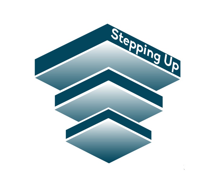 stepping up logo