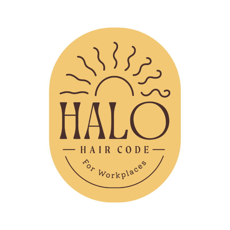 HALO hair code for workplaces logo