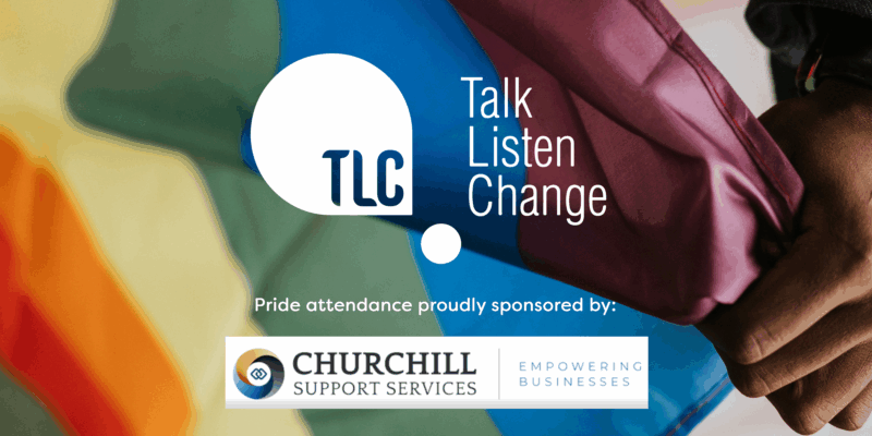 churchill sponsorship poster for pride